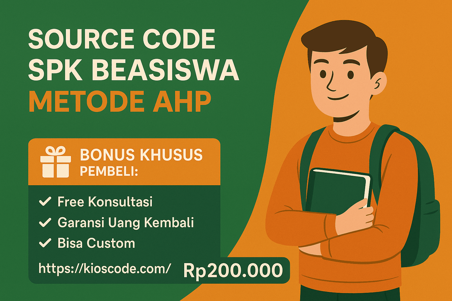 Source Code SPK Beasiswa Metode AHP